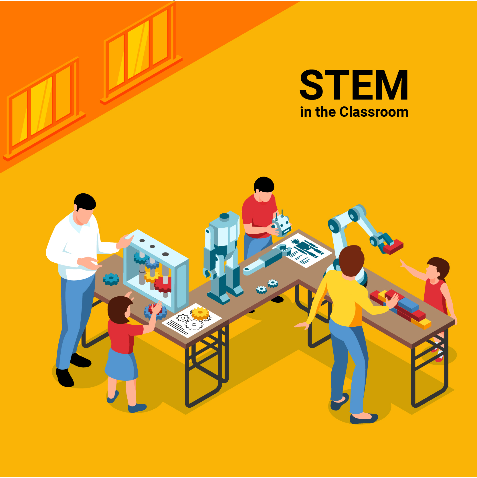 STEM in the Class graphic